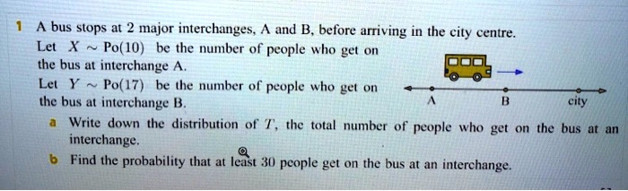 bus stops at 2 major interchanges and b before arriving in the city ...