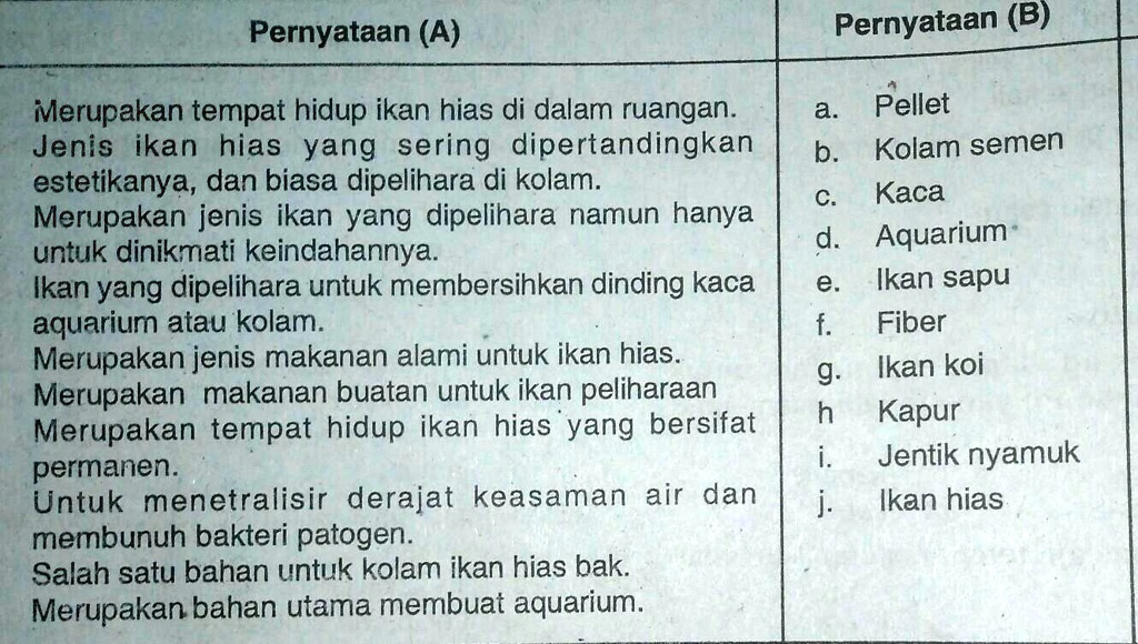 SOLVED: Mohon Bantuannya Kak Pernyataan (A) Pernyataan (B) Merupakan ...