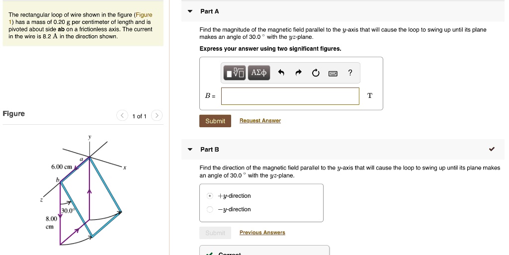 PartThe Rectangular Loop Wire Shown In The Figure (Fi… - SolvedLib