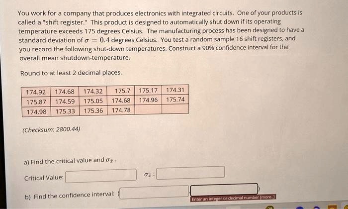 how to find critical value of 90 confidence interval