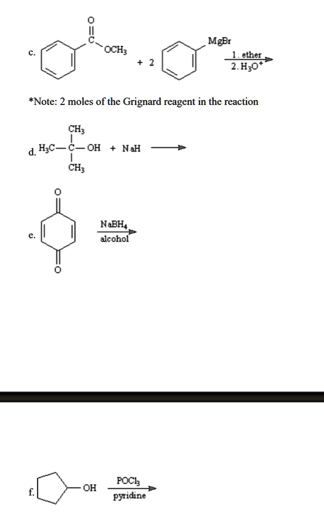 SOLVED MgBr2 Ethanol CH3CH2OH CH3CH2COOH NaH NaBH4 alcohol