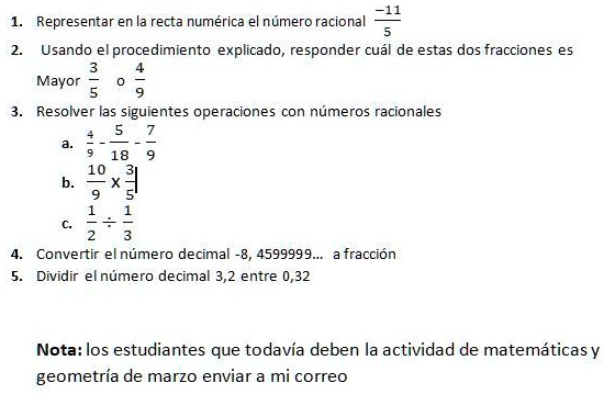 SOLVED: me ayudan?Doy 32 Puntos Representar en la recta numérica número ...