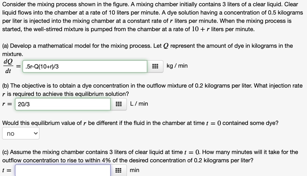 SOLVED: Consider the mixing process shown in the figure. A mixing ...