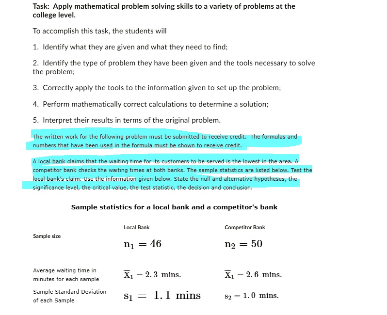 solved-task-apply-mathematical-problem-solving-skills-to-a-variety-of