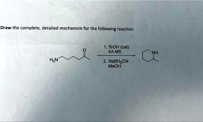 SOLVED: Draw the complete, detailed mechanism for the following ...