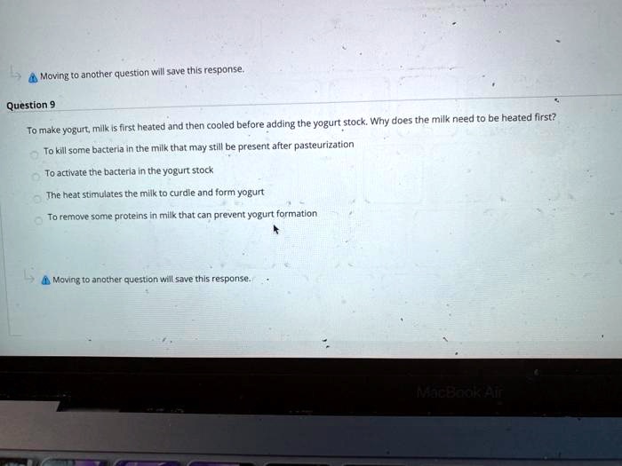 SOLVED Moving actner question will save this response Question and then cooled before adding
