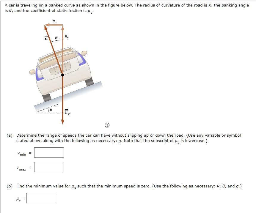 solved-car-is-traveling-on-banked-curve-as-shown-in-the-figure-below