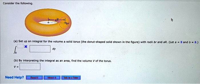 VIDEO solution: Consider the following: (a) Set up an integral for the ...