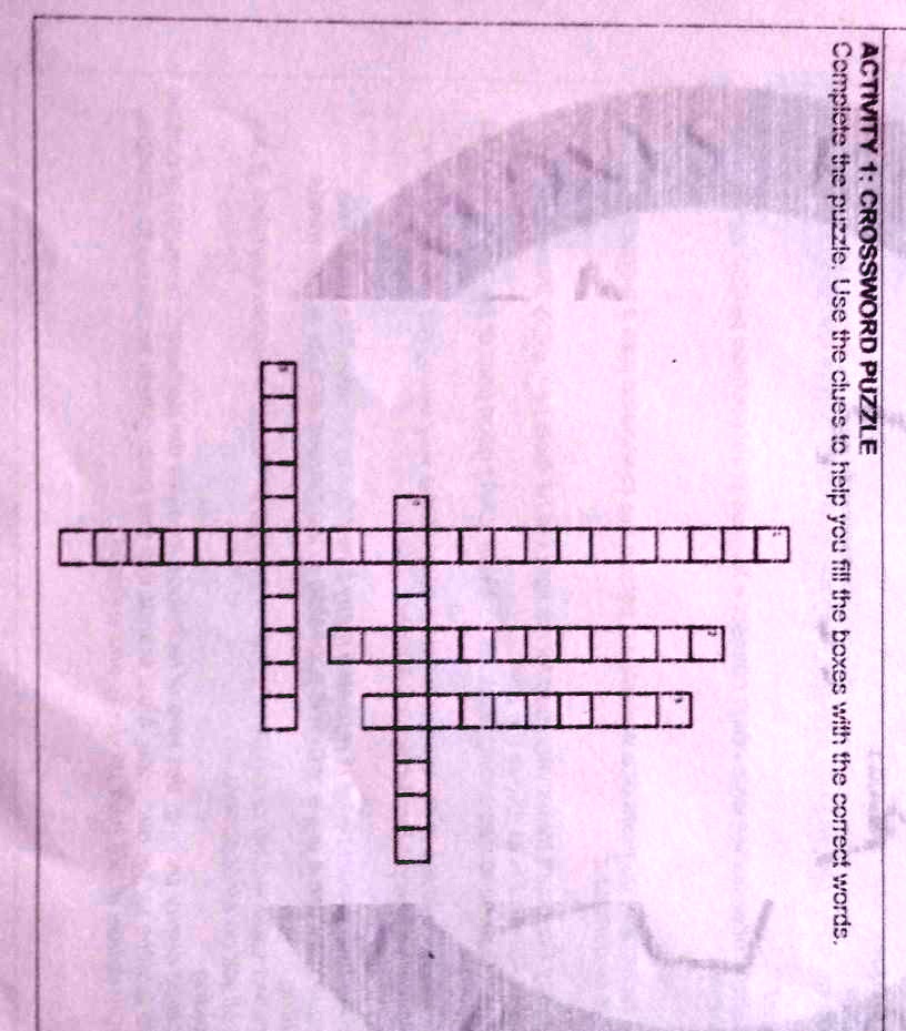 solve the crossword puzzle, then use the letters in the shaded boxes to  find your next clue - WordMint