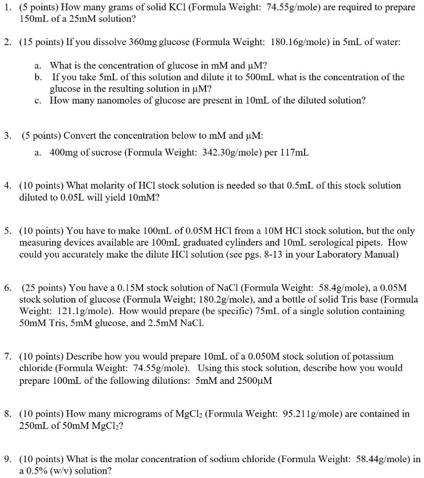 solved-5-points-how-many-grams-of-solid-kcl-formula-weight-74-5sg