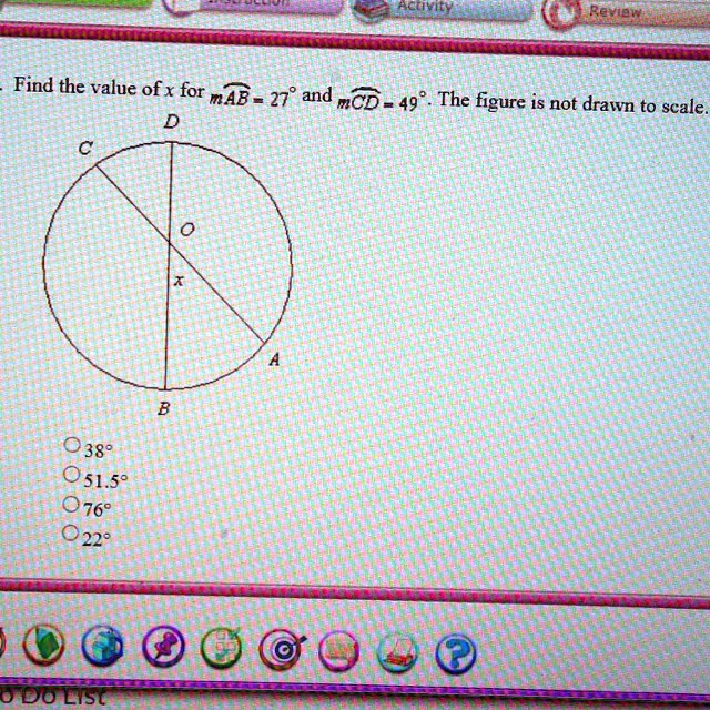 find the value of x for mab 27 and mcd 49