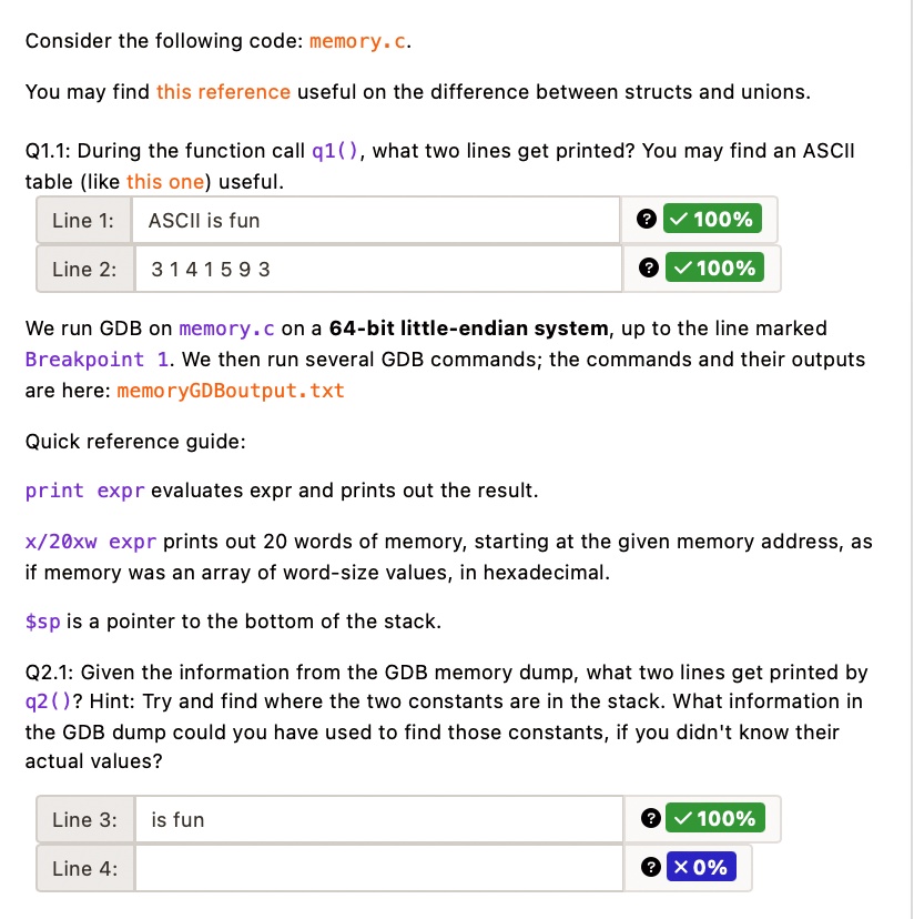 consider the following code memoryc you may find this reference useful ...