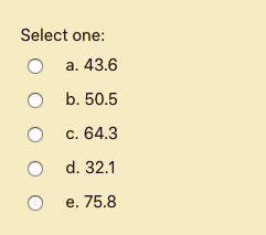 select one a 436 b 505 643 d 321 758 59197