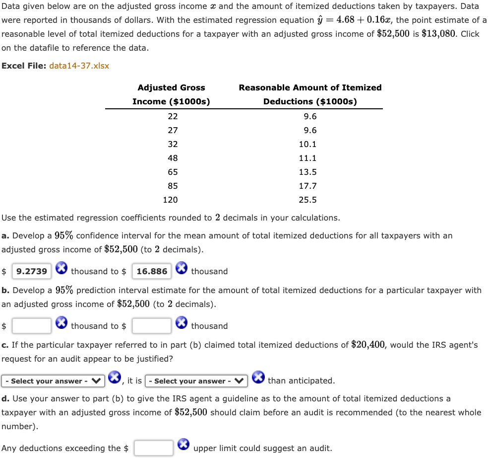 SOLVED Data Given Below Are On The Adjusted Gross Income And The original-product-100-percent-guaranteed-logo-badge-original-product