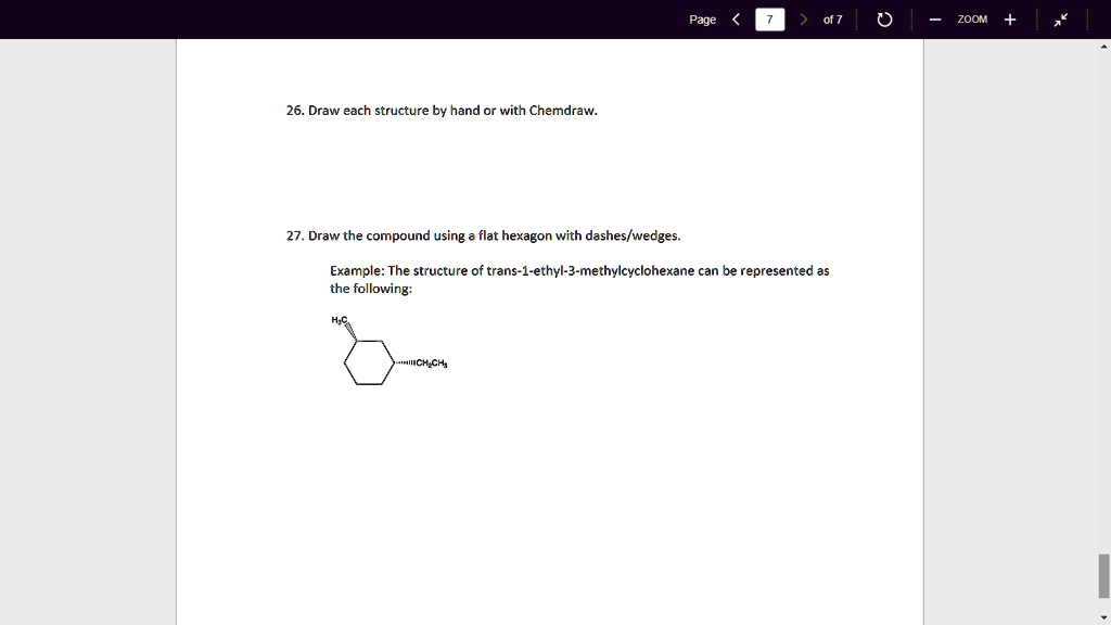 chemdraw sample page