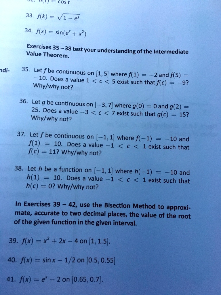 34. Let f be a continuous function such that f(11)=10 and for all