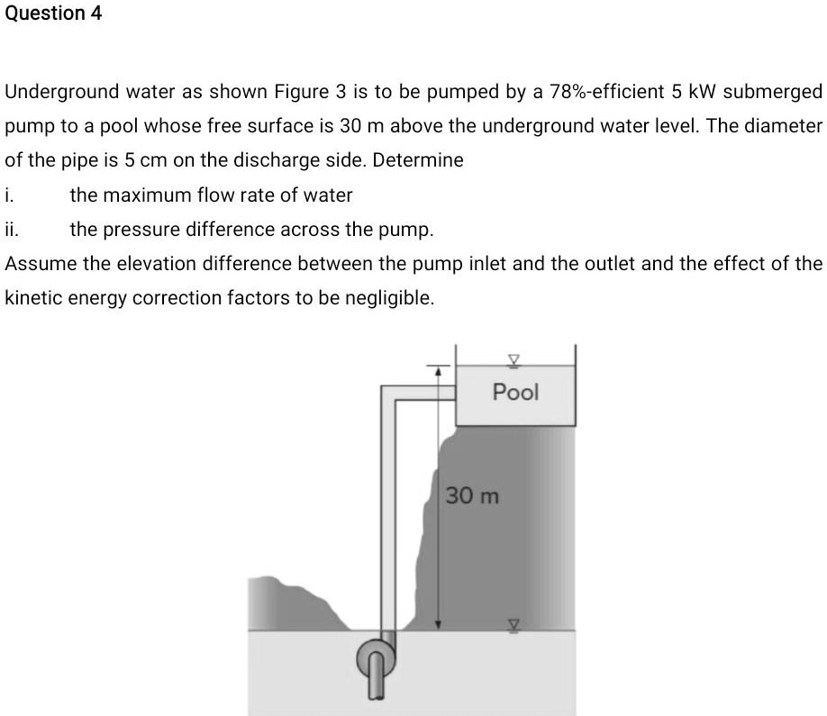 SOLVED please show step by step calculations Question 4 Underground