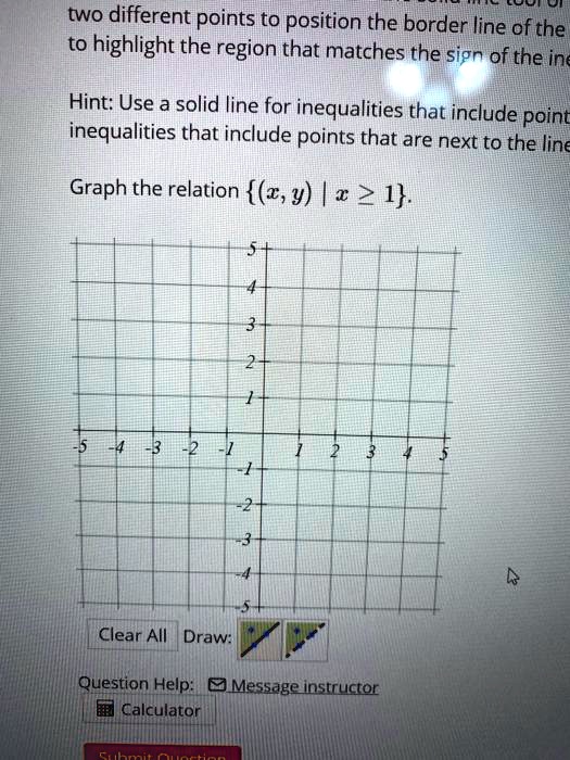 SOLVED: [WO different points to position the border line of the to ...