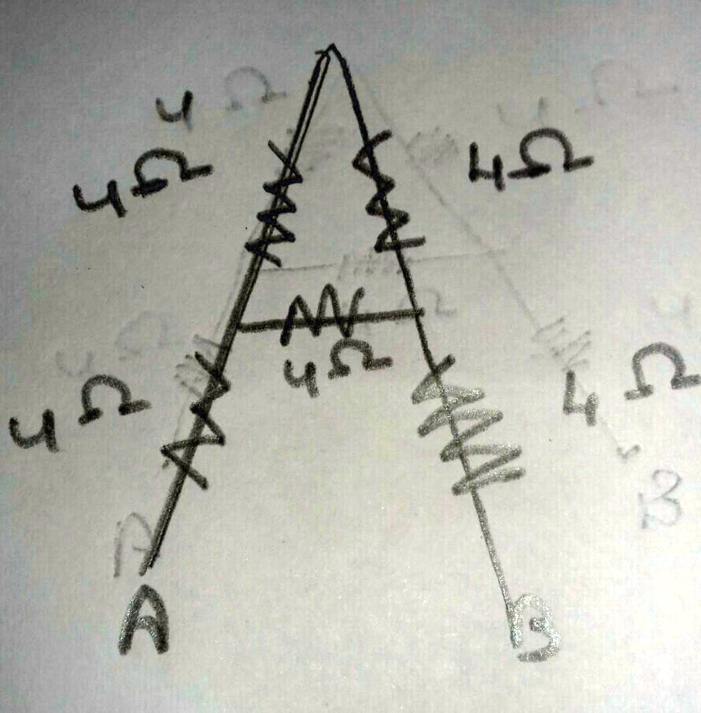 SOLVED: Calculate The Equivalent Resistance Between A And B.