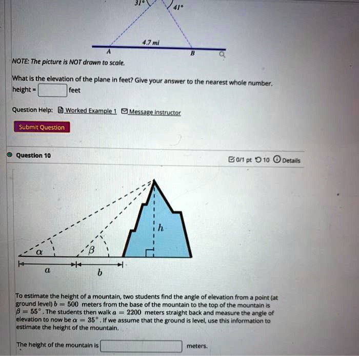 47mtNOTE: The picture is NOT drawn to scale; What is … - SolvedLib