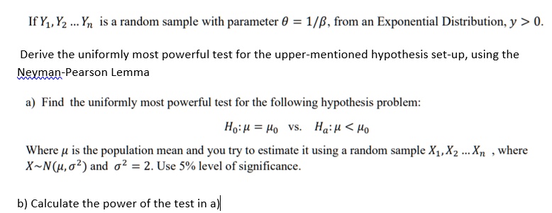 hypothesis test uniformly most powerful