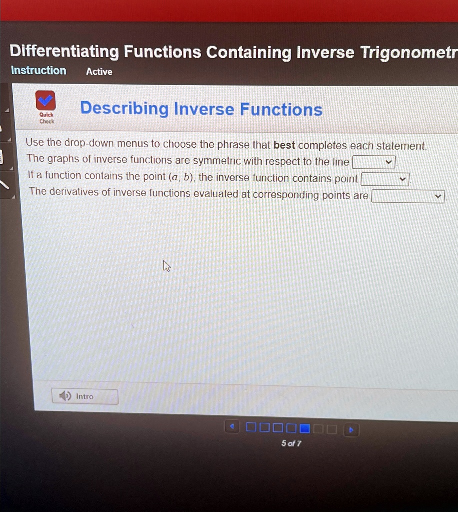 Video Solution: Differentiating Functions Containing Inverse 