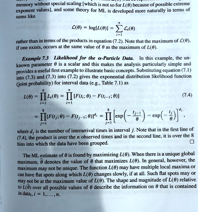 Solved Memory Without Special Scaling Which Is Not S0 For L 0 Because Of Possible Extreme Exponent Values And Some Theory For Ml Is Developed More Naturally In Terms Of Sums Like L 0