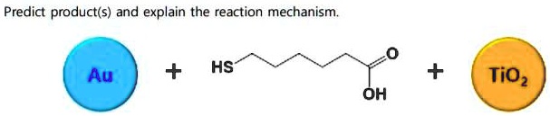 SOLVED: Predict product(s and explain the reaction mechanism Au HS ...