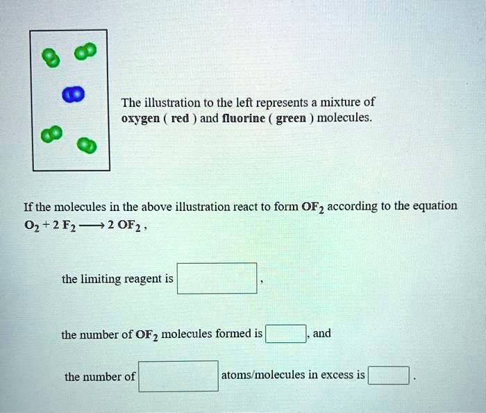 the illustration to the left represents a mixture of oxygen red and ...