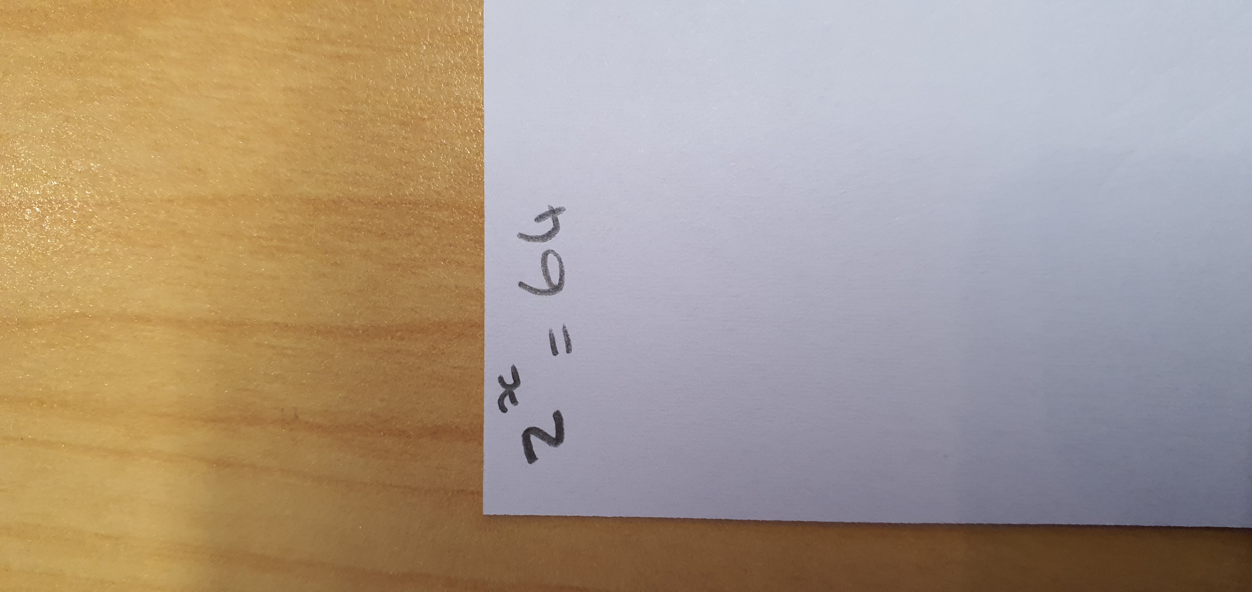 2^x = 64
