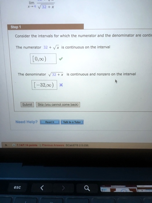 SOLVED Stop Consider the intervals for which the numerator and the