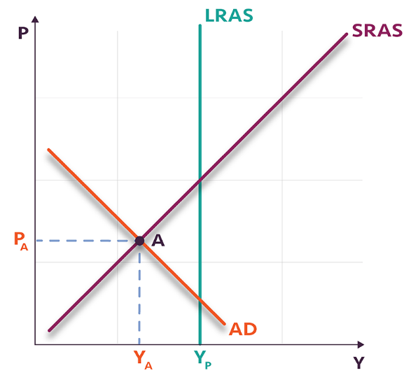 for this graph the y axis is labeled p and the x axis is labeled y in ...