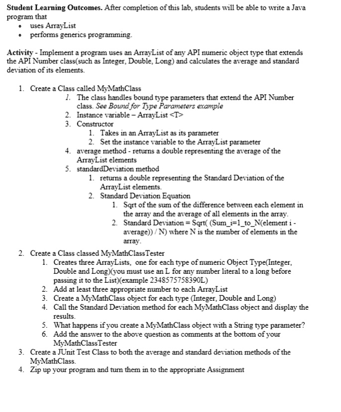 SOLVED: Student Learning Outcomes. After completion of this lab ...