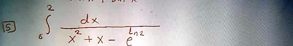 2 dx s 2 ln 2 x x q 85953