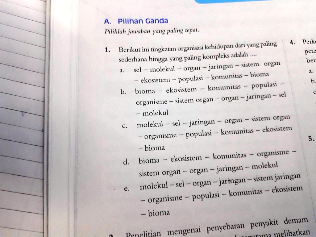 SOLVED: Tolong Jawab . Jangan Asal Plis . Makasihh Yaa Pilihan Ganda ...