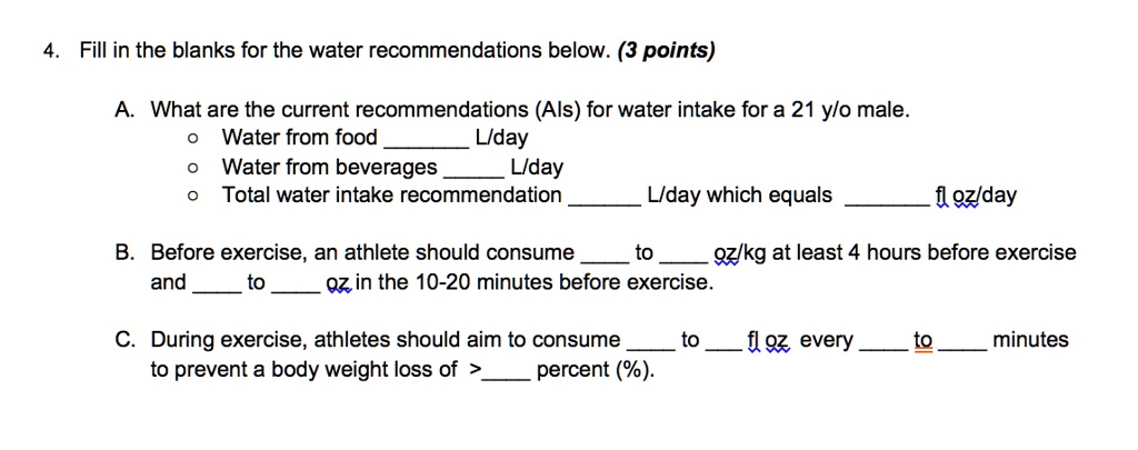 solved-4-fill-in-the-blanks-for-the-water-recommendations-below-3