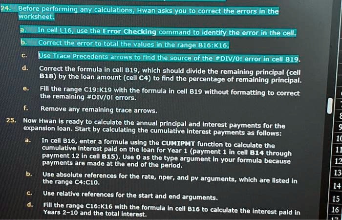 SOLVED: Please do asap. 24. Before performing any calculations, Hwan ...