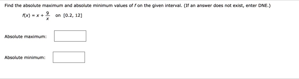 Maximum And Minimum Values Ppt Download