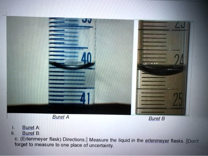 icz 28 25 buret a buret b buret a buret b erlenmeyer flask directions ...