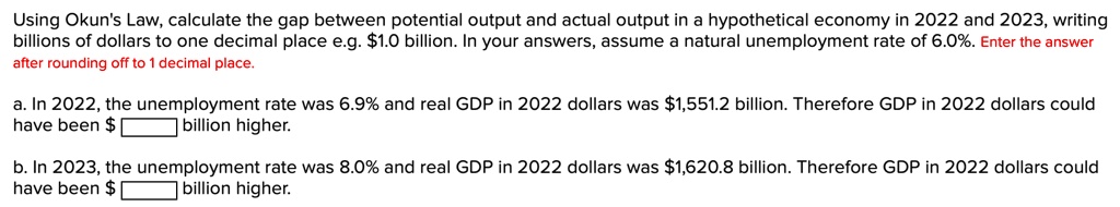 using-okun-s-law-calculate-the-gap-between-potential-output-and-actual