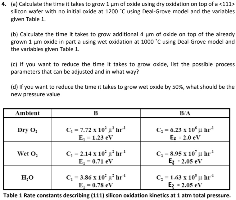 solved-a-calculate-the-time-it-takes-to-grow-1-m-of-oxide-using