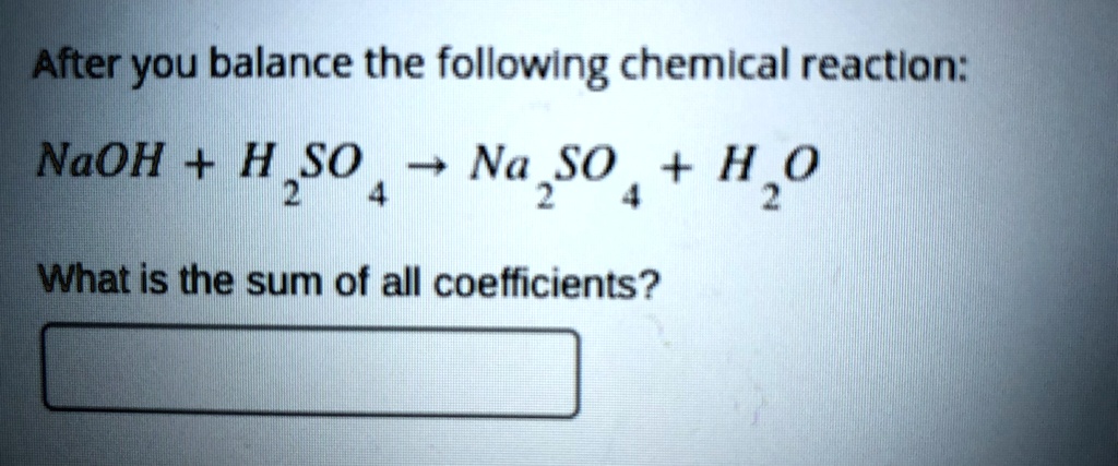 Easy Tips To Balance Naoh H2so4 Na2so4 H2o Youtube