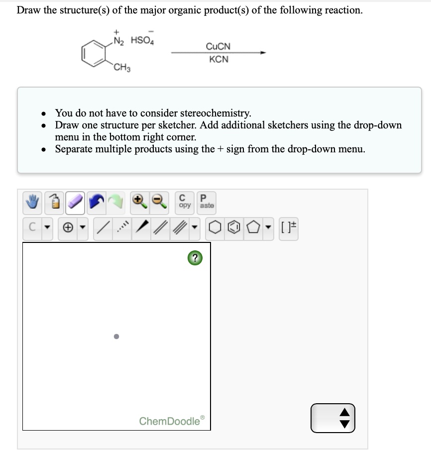 Draw the structure(s) of the major organic product(s)… SolvedLib