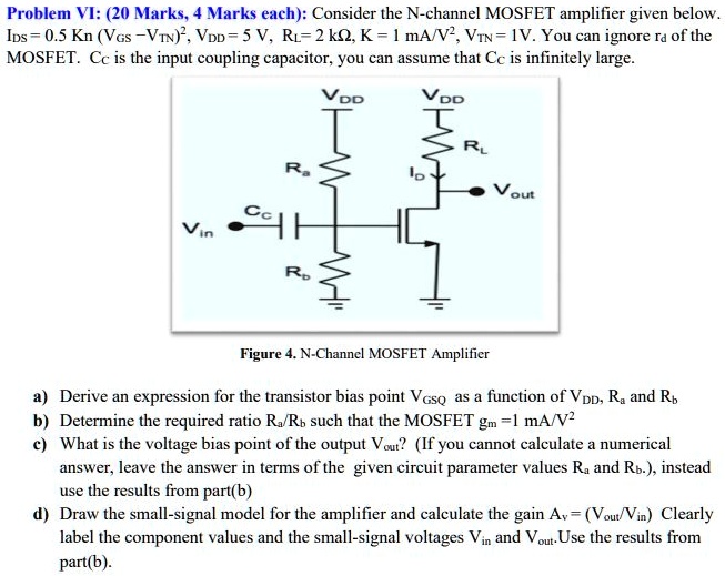 SOLVED Problem VI (20 Marks, 4 Marks Each) Consider The Nchannel 