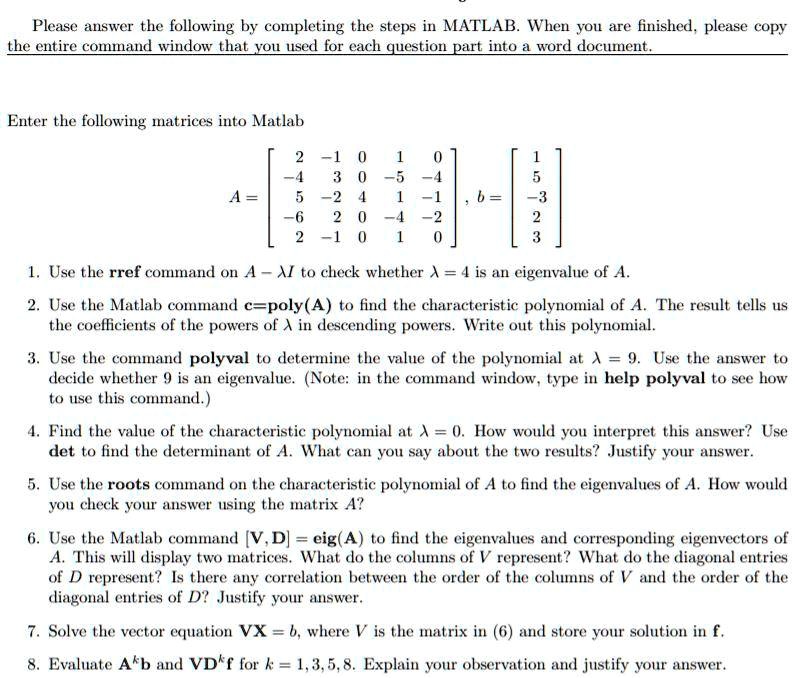 Solved Prove that for a matrix with entries in F[λ] (or