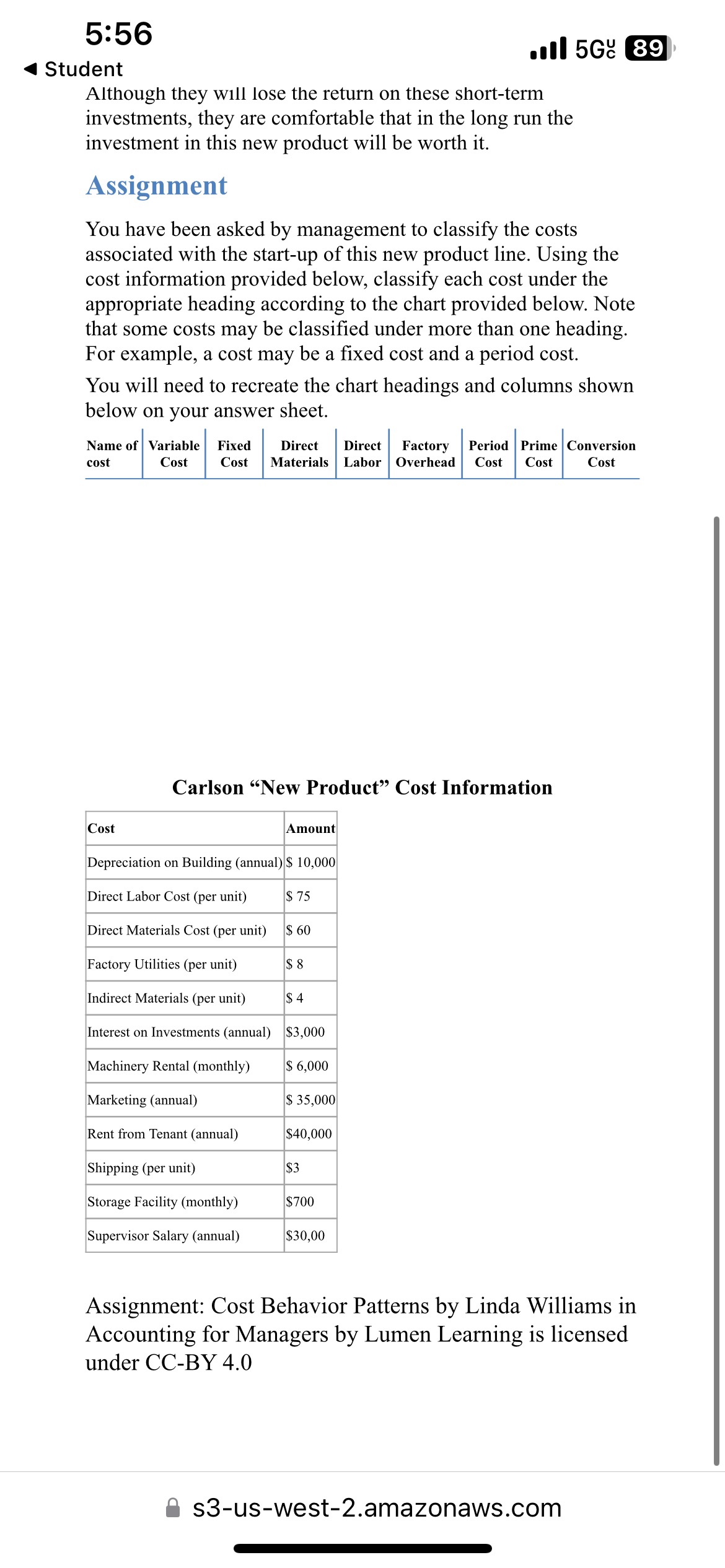 solved all items below will decrease short - run... 5: 56 -ill 5 Gc^u 89 4 Student Although they will lose the...