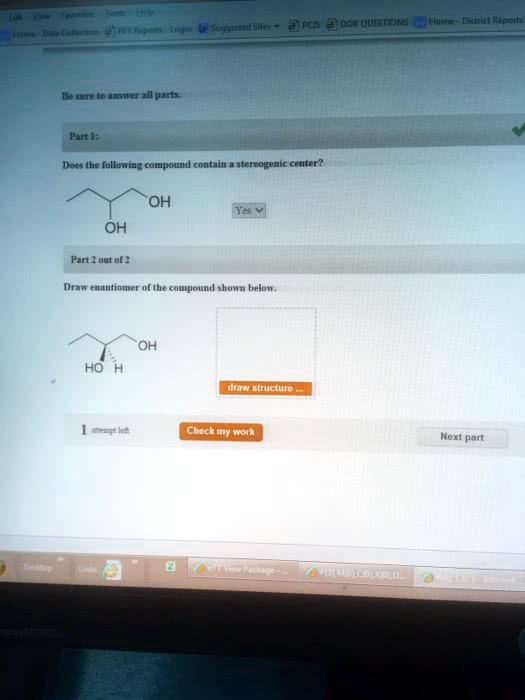 Solved Chemistry Help Does The Following Compound Contain A