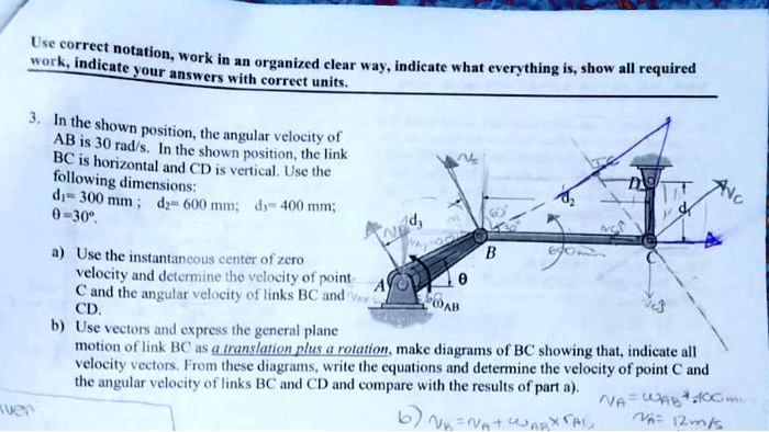 SOLVED: I would like specific feedback on how to obtain the relative ...