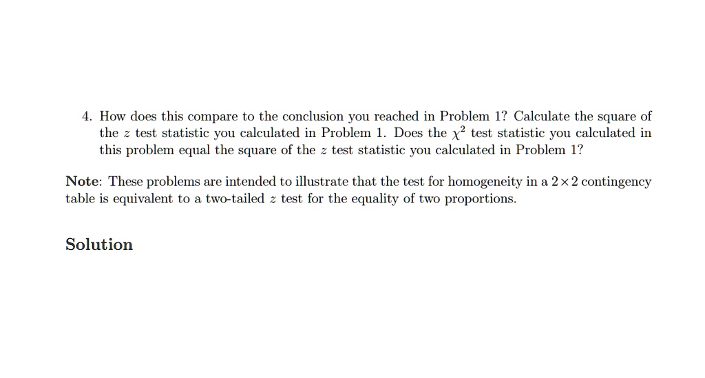 SOLVED How does this compare to the conclusion YOu reached in Problem