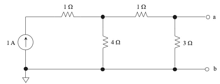 SOLVED: Please find the Thevenin equivalent circuit between terminals a ...